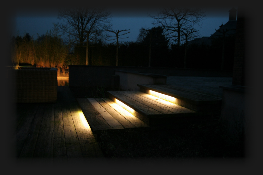 LED Strips under stairs